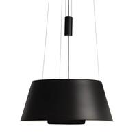 Flot loft lampe i sort
